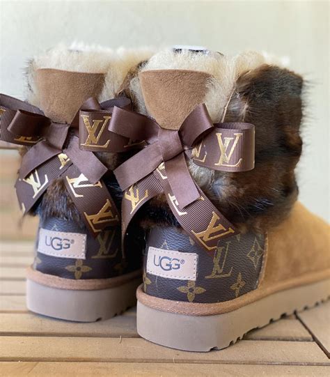 lv x ugg|louis vuitton ugg boots.